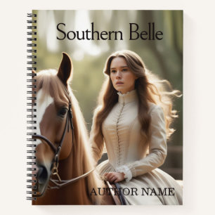 Southern Belle Book Cover Inspiration Notebook Notizbuch