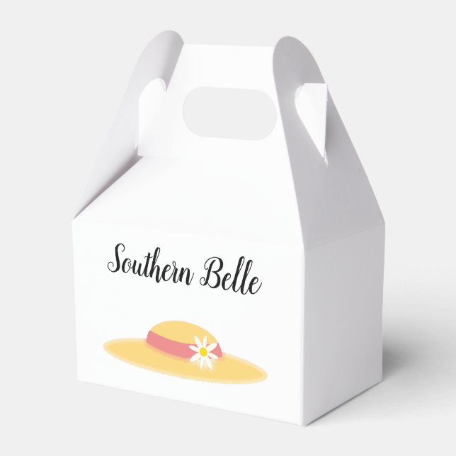 Southern Belle Summer Daisy Hat Niedlicher Cartoon Geschenkschachtel (Vorderseite)