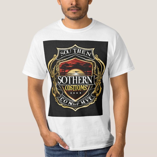 "Southern Charm Graphic T - Shirt" T-Shirt (Vorderseite)