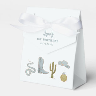 Southern Cowboy Birthday Party Geschenkschachtel