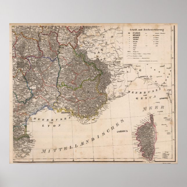 Southern France Poster (Vorne)