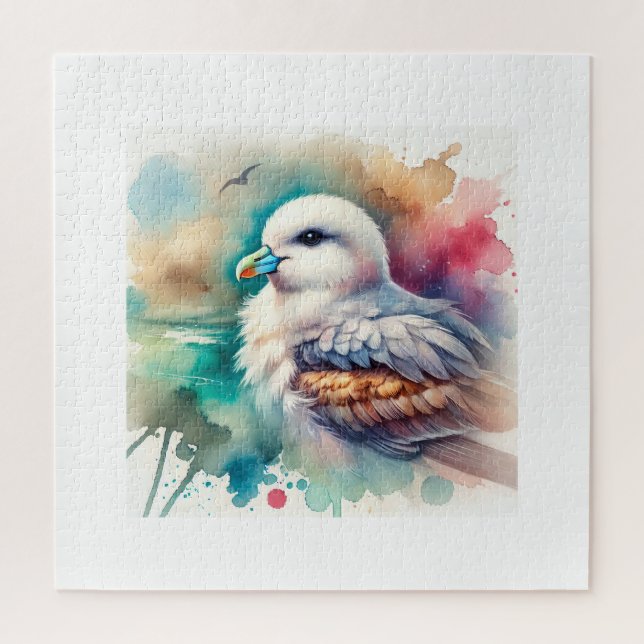 Southern Fulmar 100924AREF108 - Watercolor Puzzle (Vertikal)