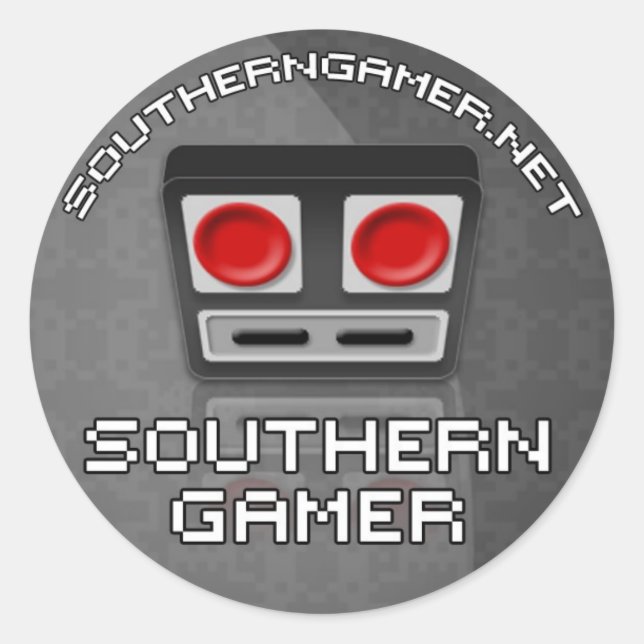 Southern Gamer Sticker (Vorderseite)