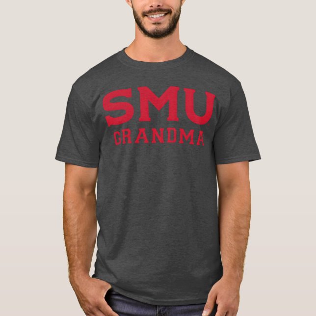Southern Methodist Smu Mustangs Oma Mädchen T-Shirt (Vorderseite)