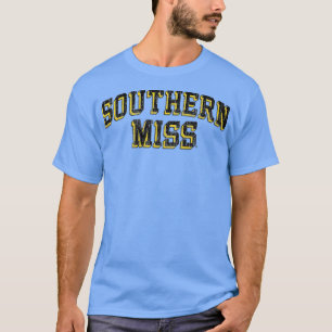 Southern Mississippi Golden Eagles Retro Arch Bloc T-Shirt