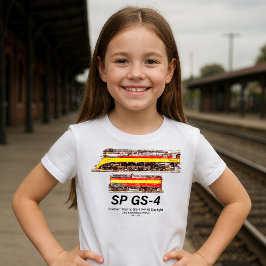 Southern Pacific GS-4 Daylight-Dampflokomotive T-Shirt