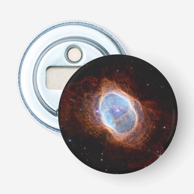Southern Ring Nebula Space James Webb Telescope Flaschenöffner (Vorderseite)