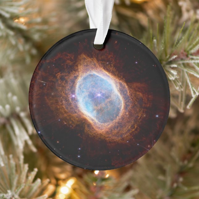 Southern Ring Nebula Space James Webb Telescope Ornament (Baum)