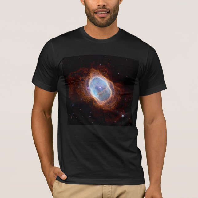 Southern Ring Nebula Space James Webb Telescope T-Shirt (Vorderseite)