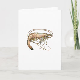 Southern Shrimp Art Karte