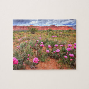 Southern Utah Desert Cactus Spring Puzzle