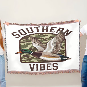 Southern Vibes Flying Duck Camouflage Decke