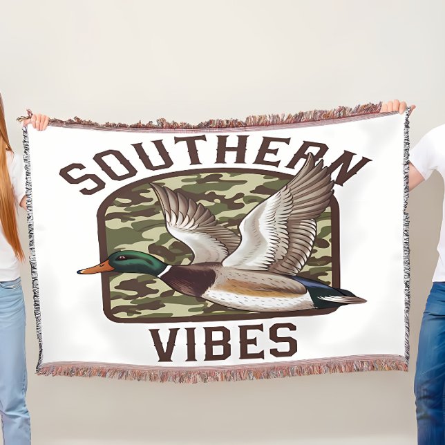 Southern Vibes Flying Duck Camouflage Decke (Von Creator hochgeladen)
