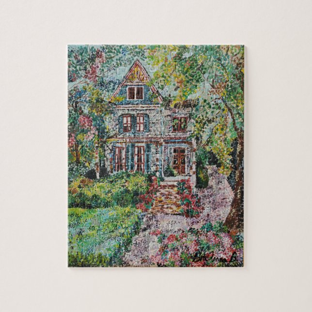 Southern Zuhause Painted Jigsaw Puzzle (Vertikal)