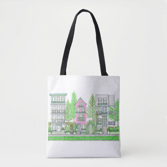 Southern Zuhause Tote Bag (Vorderseite)