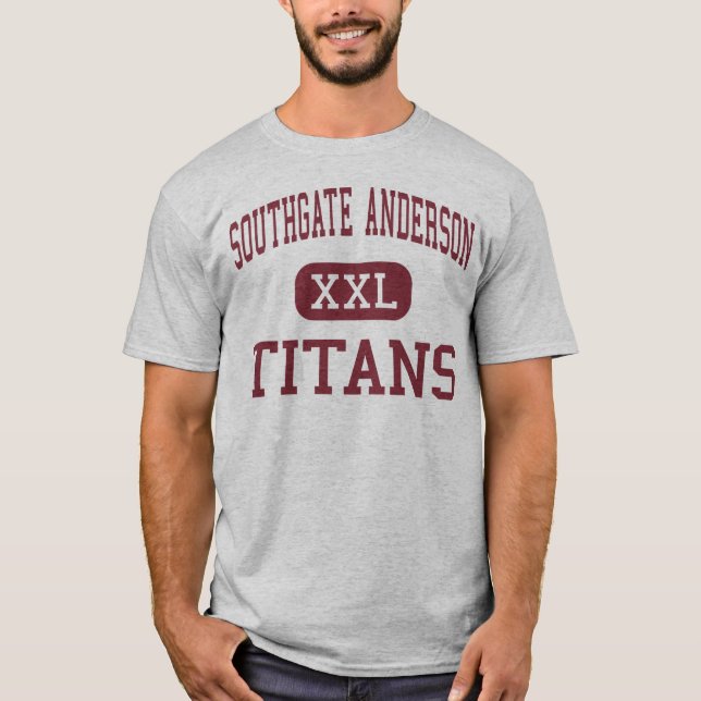 Southgate Anderson - Titanen - hoch - Southgate T-Shirt (Vorderseite)