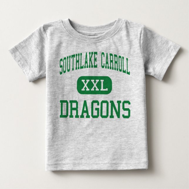 Southlake Carroll - Drachen - hoch - Southlake Baby T-shirt (Vorderseite)