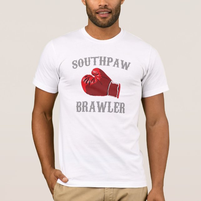 Southpaw Brawler T-Shirt (Vorderseite)