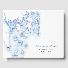 Southport Boothbay Harbour Maine Wedding Gästebuch