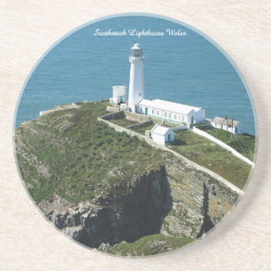 Southstack Leuchtturm Wales. Getränkeuntersetzer