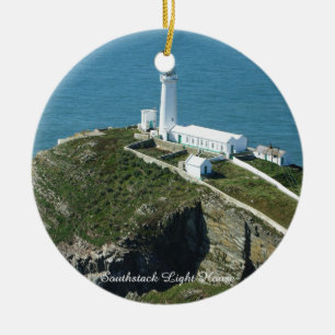 Southstack Leuchtturm Wales. Keramikornament