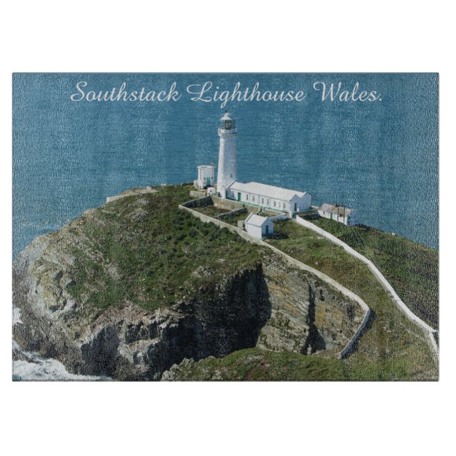 Southstack Leuchtturm Wales. Schneidebrett (Vorderseite)