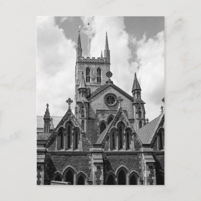 Southwark Cathedral, London Postkarte (Vorderseite)