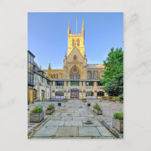 Southwark Cathedral, London UK Postcard Postkarte