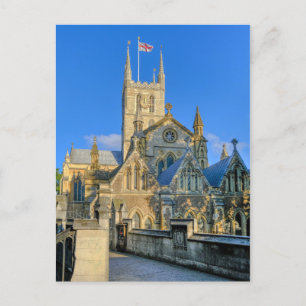 Southwark Cathedral, London UK Postcard Postkarte