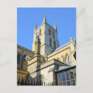 Southwark Cathedral, London UK Postcard Postkarte