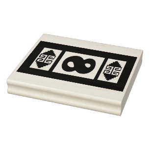 Southwest Aztec Large Briefmarke Tool Gummistempel