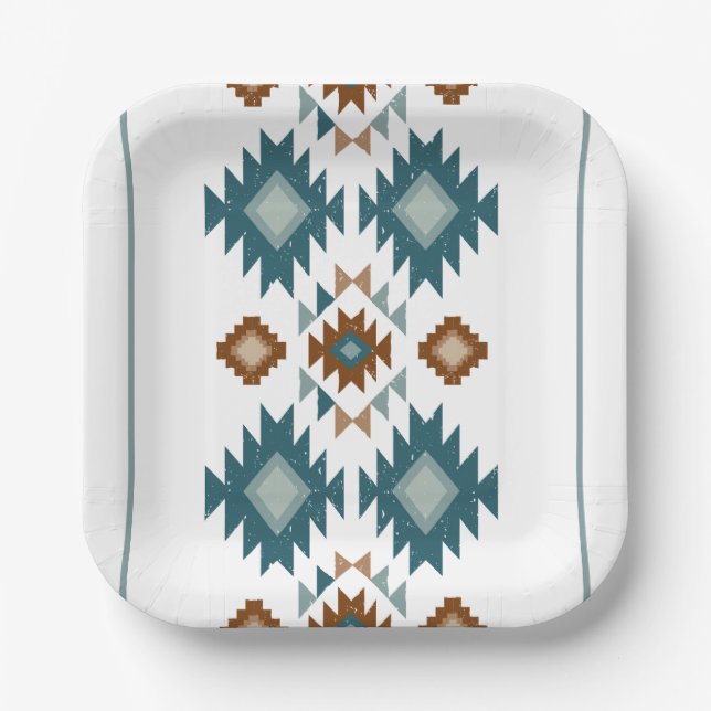 Southwest Baby Dusche Party Teller (Vorderseite)