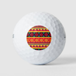 Southwest Blanket Pattern Golf Balls Golfball