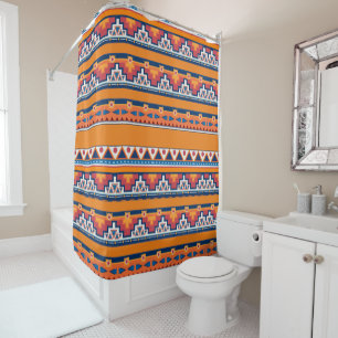 Southwest Boho Native Style Pattern Duschvorhang