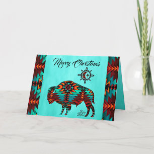 Southwest Buffalo Ferienkarte Feiertagskarte