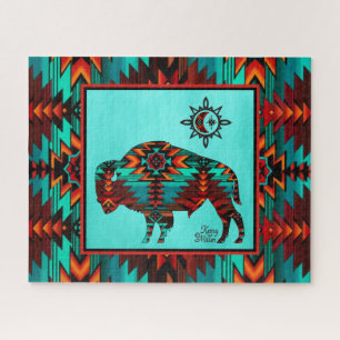 Southwest Buffalo Jigsaw Puzzle