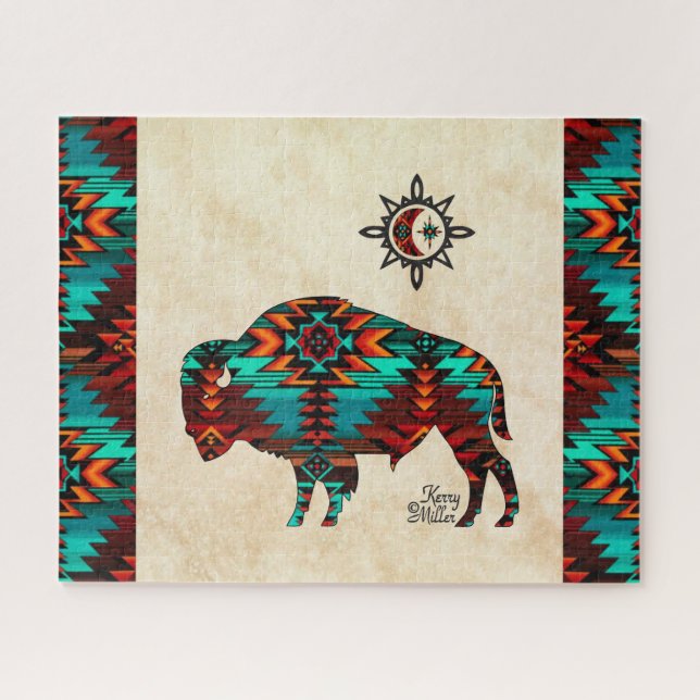 Southwest Buffalo Jigsaw Puzzle (Horizontal)