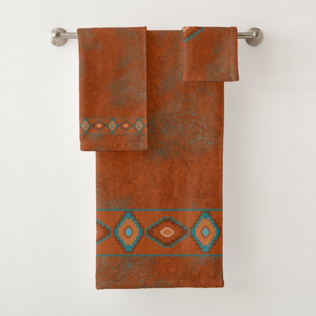 Southwest Canyons Diamond Badhandtuch Set (Insitu)