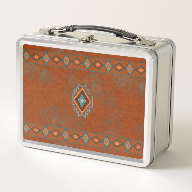 Southwest Canyons Diamond Metall Lunch Box (Vorderseite)