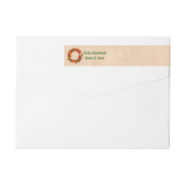 Southwest Chile Kranz auf Adobe Wall