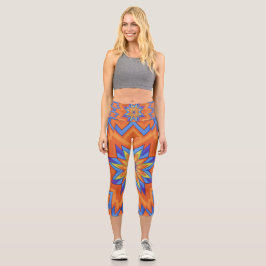 Southwest Crush Capri Leggings