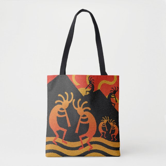 Southwest Design Kokopelli Tribal Sun (Vorderseite)