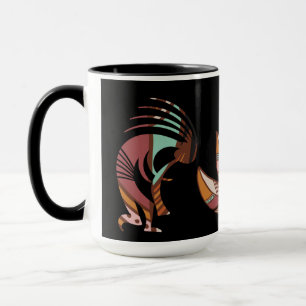 Southwest Feathers Kokopelli Tasse