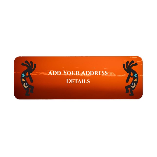 Southwest Kokopelli Address Label (Vorne)
