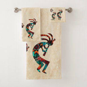 Southwest Kokopelli Badetuch Set