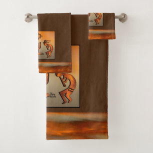 Southwest Kokopelli Badetuch Set