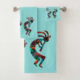 Southwest Kokopelli Badetuch Set