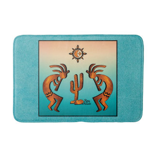 Southwest Kokopelli Bath Mat Badematte