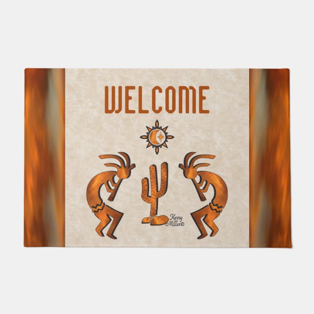 Southwest Kokopelli Doormat Fußmatte