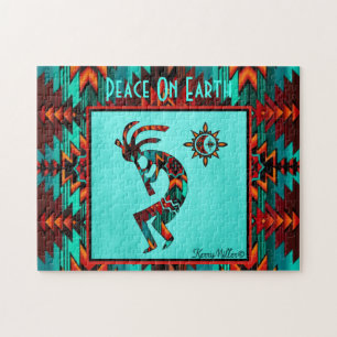 Southwest Kokopelli Jigsaw Puzzle